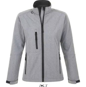 Pánská softshellová bunda Sol's Roxy - Women's Softshell Zipped Jacket, šedá (Sport Grey)