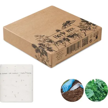 Lepicí páska Páska 3M na semínky bylinek - ROLL, béžová