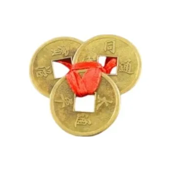 IND Čínské mince pro štěstí dekorace