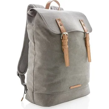Městský batoh Canvas batoh, šedá