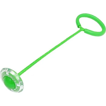 Skákací LED svítící Hula Hoop na nohu, ruku, zelená