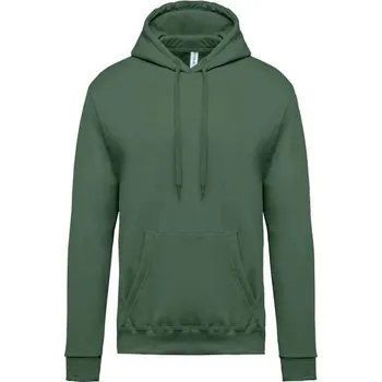Pánská mikina Kariban Men’s Hooded Sweatshirt mikina, zelená (Military Green)