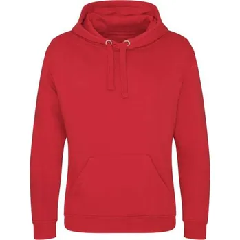 Pánská mikina Just Hoods Graduate Heavyweight Hoodie, červená (Cherry Red)