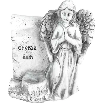 Smuteční dekorace PROHOME - Anděl- chýbaš nám 19x16cm