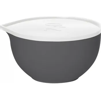 PLAST TEAM - Miska s víkem 2L šedá