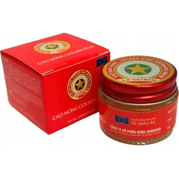 Bylinná léčivá mast Mentolový balzám Golden Star, 30 g