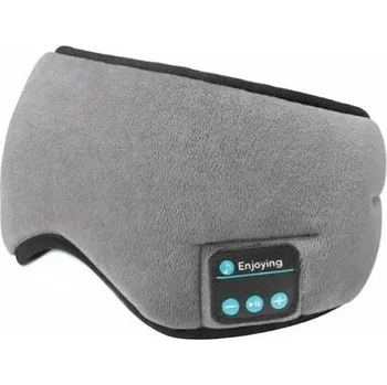 Škraboška na spaní Bluetooth maska na spaní s možností poslechu hudby, šedá
