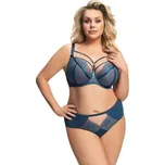 Nevyztužená podprsenka Gorsenia K496 Paradise Modrá 80G