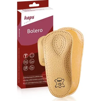 Ortopedické 2/3 kožené vložky do bot Bolero 40