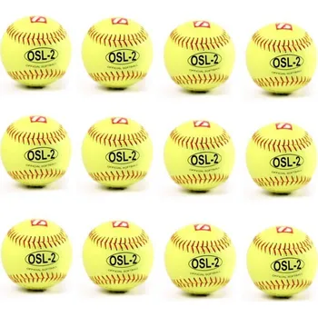 BARNETT softbalový soutěžní míč, 12'', žlutý 1 tucet OSL-2 12 ŽLUTÁ