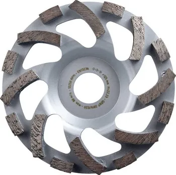 Brusný kotouč GENT Kotouč brusný diamant GENT, Tornádo AB - ECO 125mm stříbrný