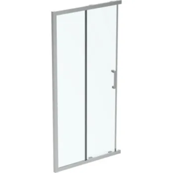 Ideal Standard Connect 2 sprchové dveře cm posuvné stříbrná kartáčovaný/průhledné sklo K9262EO