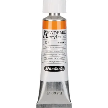 Vodová barva Schmincke Akademie Akrylová barva 227 Cadmium Orange Hue 60 ml 1 ks