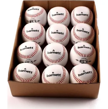BARNETT 9" cvičné basebally, bílé, 1 tucet BS-1 9 BÍLÁ