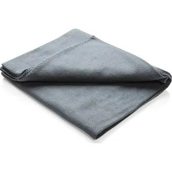 Dětská deka Fleecová deka v pytlíku, antracitová, černá