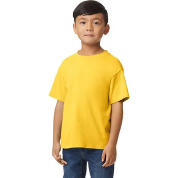 Dětská móda Gildan Softstyle® Midweight Youth T-shirt, žlutá (Daisy)