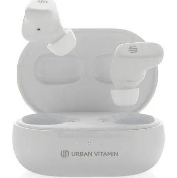 Sluchátka TWS sluchátka Urban Vitamin Gilroy hybrid ANC & ENC, bílá, bílá