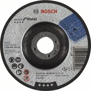 Řezný kotouč BOSCH Rezací kotouc s prolisem Expert for Metal A 30 S BF, 125 mm, 2,5 mm