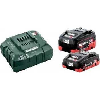 METABO Basic Set LiHD 1 x 4,0 Ah + 1 x 5,5 Ah + METALOC 685160000