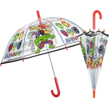 Deštník Dětský automatický deštník Perletti Kids "Avengers" Transparent, 75283