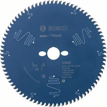 Pilový kotouč BOSCH 2608644343 - Pilový kotouc Expert for Wood 254 x 30 - 80
