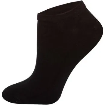 Pánské ponožky 3 PACK pánských nízkých ponožek Italian Fashion M04 - bambus Černá 44-47