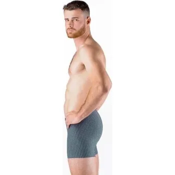 Boxerky Pánské boxerky Gina 73131P - Modal Tyrkysová-tmavěmodrá L/XL