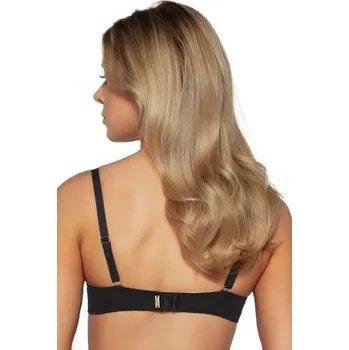 Podprsenka Push-up podprsenka Ava Lingerie 2104 Yasemin Černá 75F
