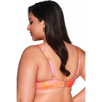 Dámské plavky Vyztužený horní díl plavek Ava Lingerie SK 214 Tangerine Oranžová 75L