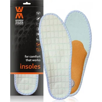 Vložka do bot Bambusové vložky do pracovní obuvi anatomické Bamboo Alum Fresh Pro 42