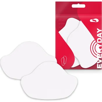 Vložka do bot Samolepicí ekokůže patičky, EcoFix, bílé, L, 1 pár (2ks)