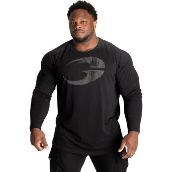 Pánské tričko Gasp ORIGINAL RAGLAN LS BLACK – triko s dlouhým rukávem Gasp černé Velikost: M