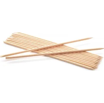 Dřevěná tyčinka na nehty - 10ks