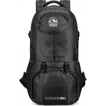 turistický batoh Pohodlný, odolný a prostorný turistický batoh 60L