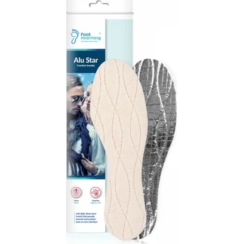 Vložka do bot Zimní trojvrstvé vložky do bot Foot Morning Alu Star