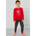 Dětské pyžamo Italian Fashion Fogo - bavlna Červená 4 roky