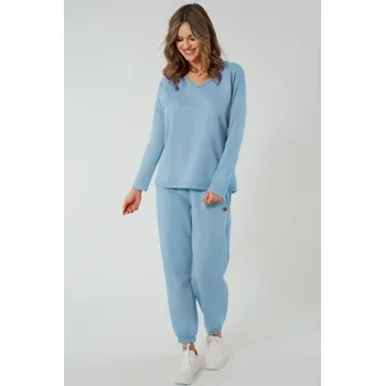 Dámské tepláky Italian Fashion Madri - dlouhé Světle modrá S