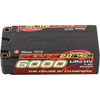 RC náhradní díl GENS ACE GensAce Redline 2.0 Shorty 2S HV 7.6V-140C-6000 96x47x25mm 220g - expresní doprava
