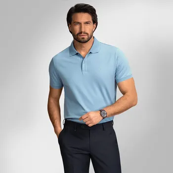 Pánské tričko Pánské polotriko BANDI, model MARESCO Azzur