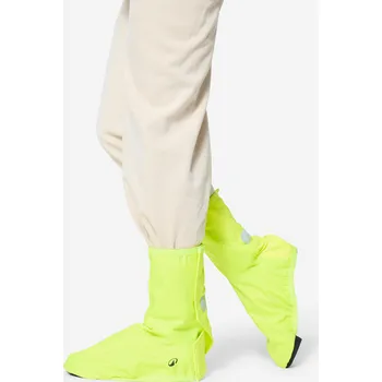 turistický návlek BTWIN Nepromokavé návleky na obuv 920 na městskou cyklistiku 39/41 ZELENÁ|ŽLUTÁ