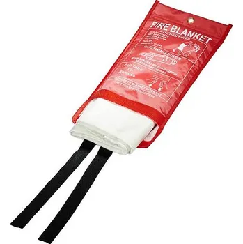 přikrývka Nouzová požární přikrývka Margrethe, transparentní červená