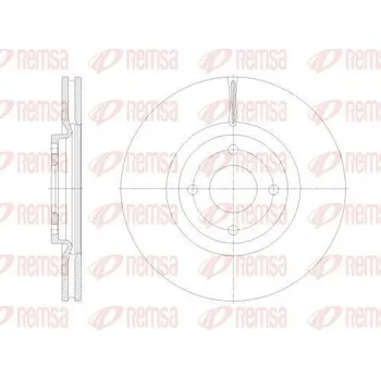 Brzdový kotouč Brzdový kotouč REMSA 62531.10