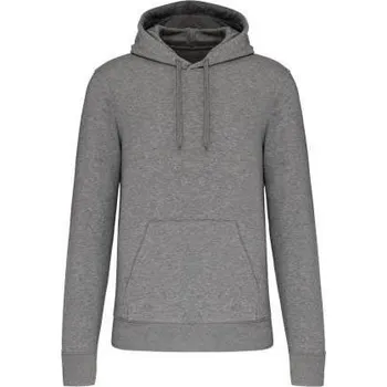 Pánská mikina Kariban Men's Eco-friendly Hooded Sweatshirt mikina, šedá (Graphite Heather)