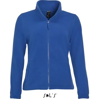 Sol's North Women - Zipped Fleece Jacket, modrá (Royal)