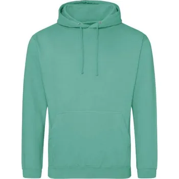 Pánská mikina Just Hoods College Hoodie, zelená (Kelly Green)