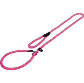 Vodítko pro psa Nobby FUN Royal Neon růžové lanové vodítko pro retrívry 170cm / 13mm SLEVA 10% VÝPRODEJ