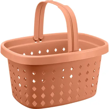 Úložný box PLAST TEAM - Košík 20l Seoul lososový