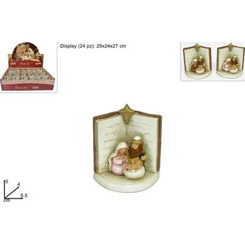 Vánoční dekorace PROHOME - Betlém kniha různé druhy