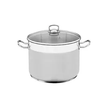 Hrnec SSW - Hrnec nerez 20l 32cm a skleněná poklice BIG