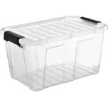 PLAST TEAM - Box úložný 31l s klipem HOME plastový